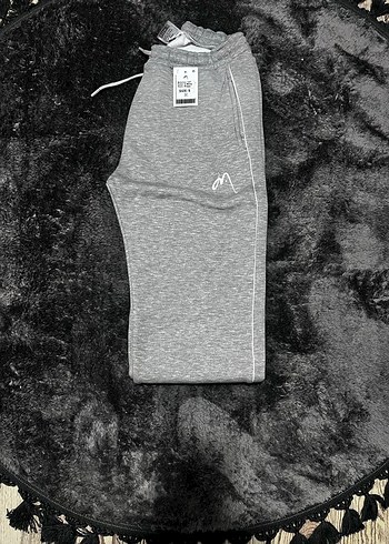 Gri Rahat Kesim Eşofman Altı - Görsel 2