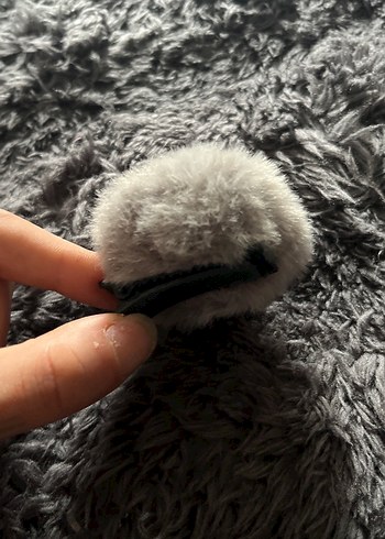 Gri Yünlü Kürklü toka - Görsel 3