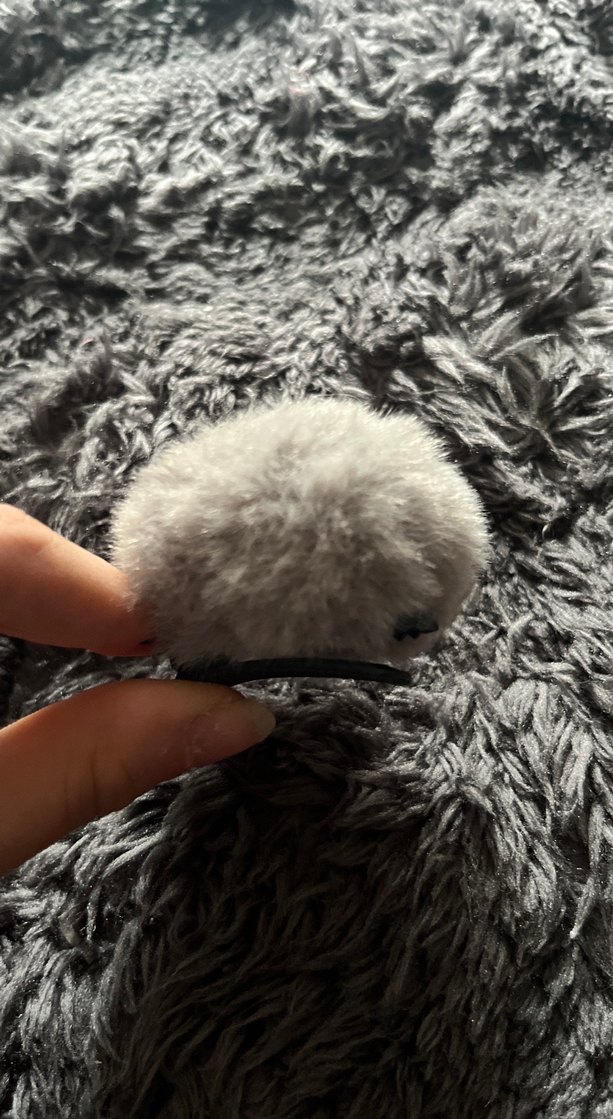 Gri Yünlü Kürklü toka - Görsel 2