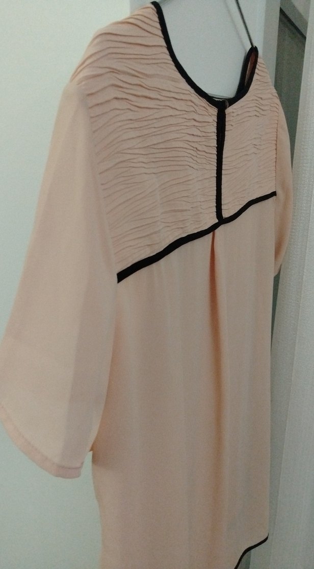 Yavruağzı Kısa Kollu Kadın Bluz - Görsel 5