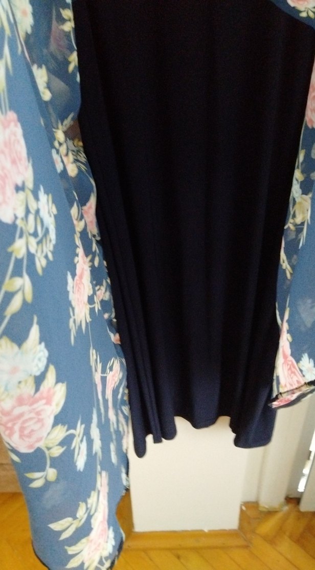 Şifon abiye büyük beden elbise - Görsel 4