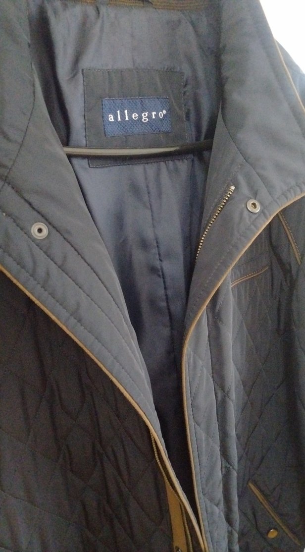 Allegre Lacivert Erkek Fermuarlı Mont - Görsel 2