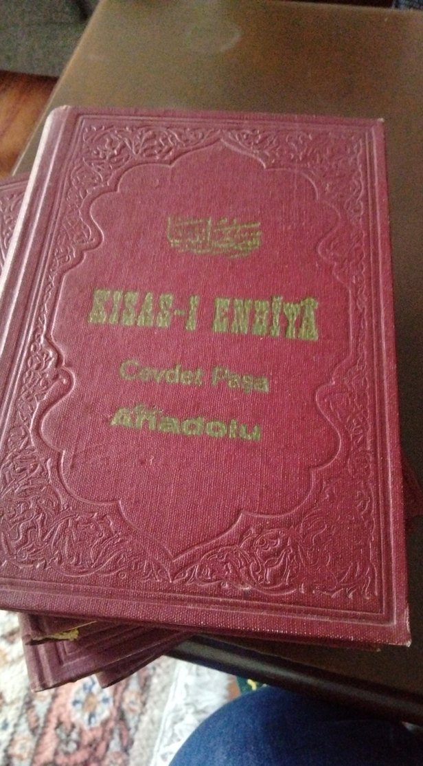 Klasik Kırmızı Kapaklı Kısas-ı Enbiya/Ahmet Cevdet Paşa - Görsel 2