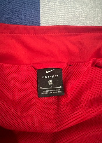Nike Drifit Kırmızı Fermuarlı Ceket M Beden - Görsel 5