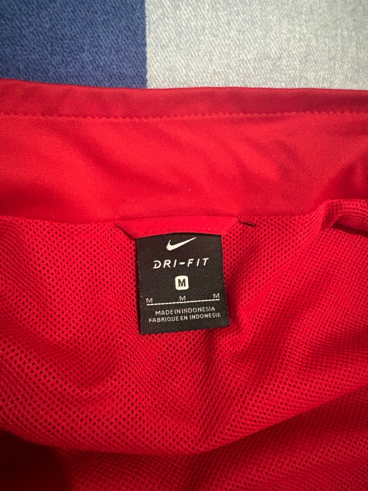 Nike Drifit Kırmızı Fermuarlı Ceket M Beden - Görsel 5