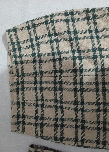 Kadın Triko Kumaşlı Midi Kaban - Görsel 6