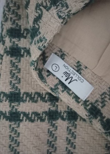 Kadın Triko Kumaşlı Midi Kaban - Görsel 7