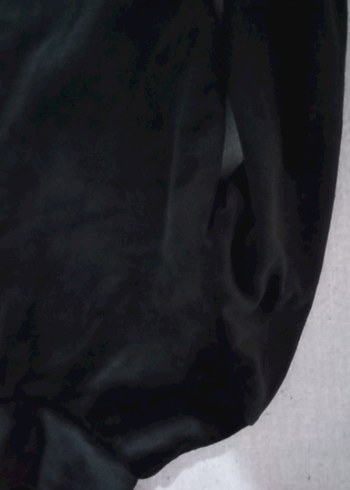 Siyah Boğazlı Uzun Kollu Kadın Ceket - Görsel 2