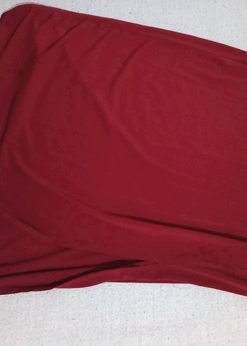 bordo elbise - Görsel 3