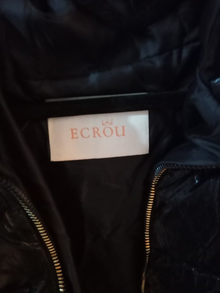 siyah şişme mont - Görsel 3