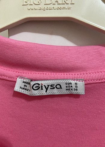 Pembe Kız Çocuk Polo Tişört - Görsel 6