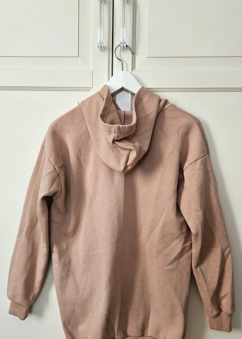 Diğer Kadın Kahverengi Kapüşonlu Sweatshirt