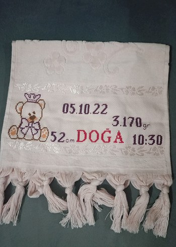 Nakışlı  Mutfak Havlusu - Görsel 3