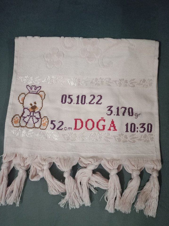 Nakışlı  Mutfak Havlusu - Görsel 3