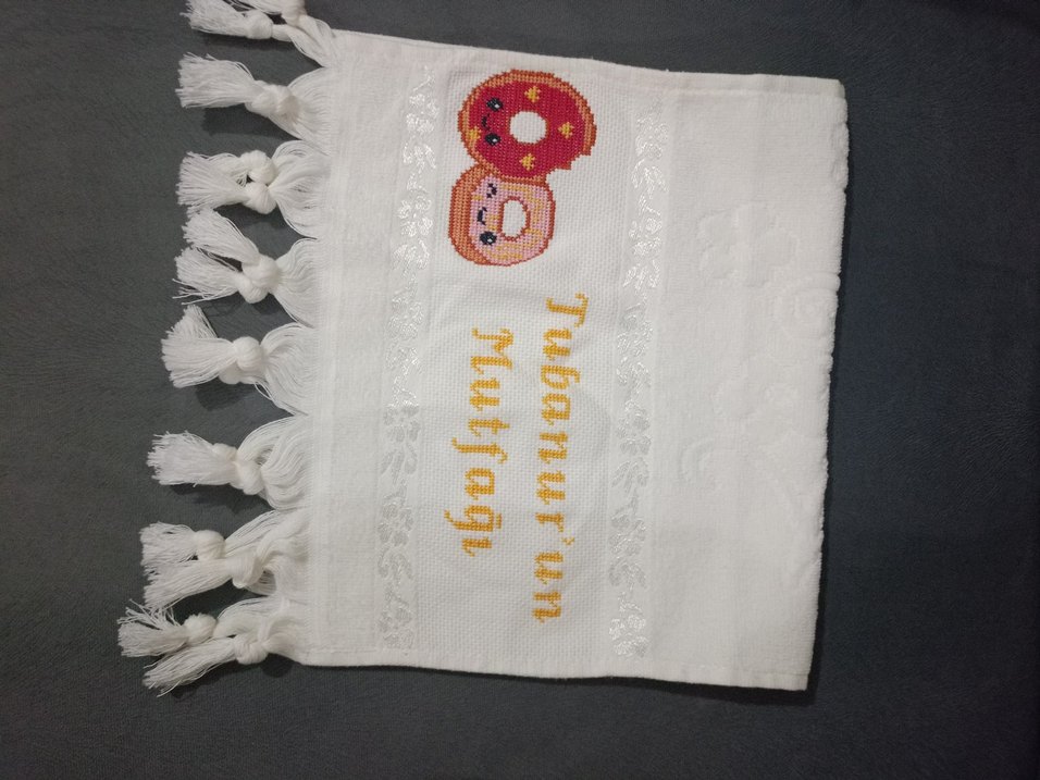 Nakışlı  Mutfak Havlusu - Görsel 4