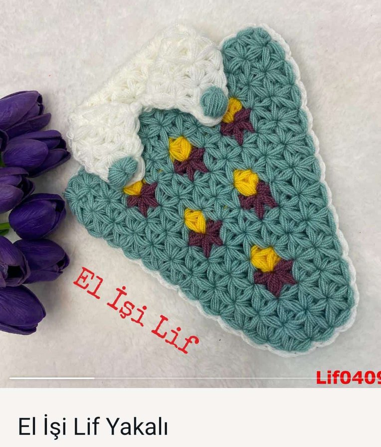 Renkli Örgü Kadın Eldiveni - Görsel 2