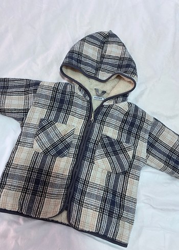 İdil Baby Marka Kapüşonlu Fermuarlı Erkek Mont - Görsel 2