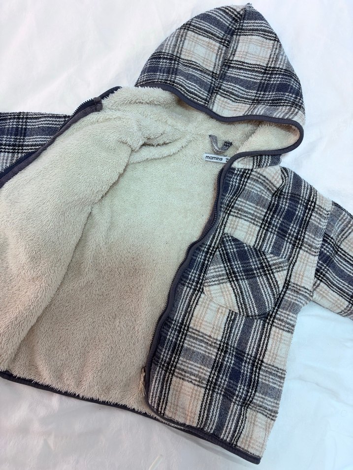 İdil Baby Marka Kapüşonlu Fermuarlı Erkek Mont - Görsel 3