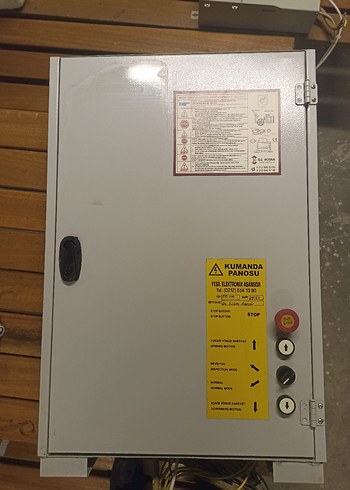 Mavi Elektrik Kontrol Paneli Asansör panosu ve kartı - Görsel 3