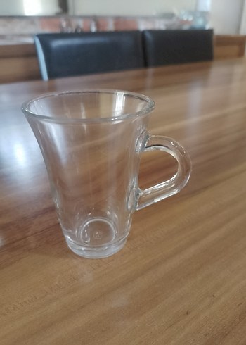 Şeffaf Cam Kulplu 3'lü Bardak Seti - Görsel 3