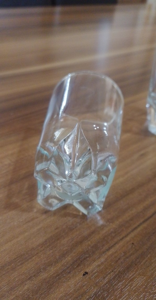 Parlak Bej Mini Cam Bardak Seti - Görsel 4