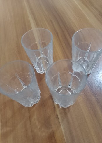 Şeffaf Su Bardağı Seti - Görsel 4