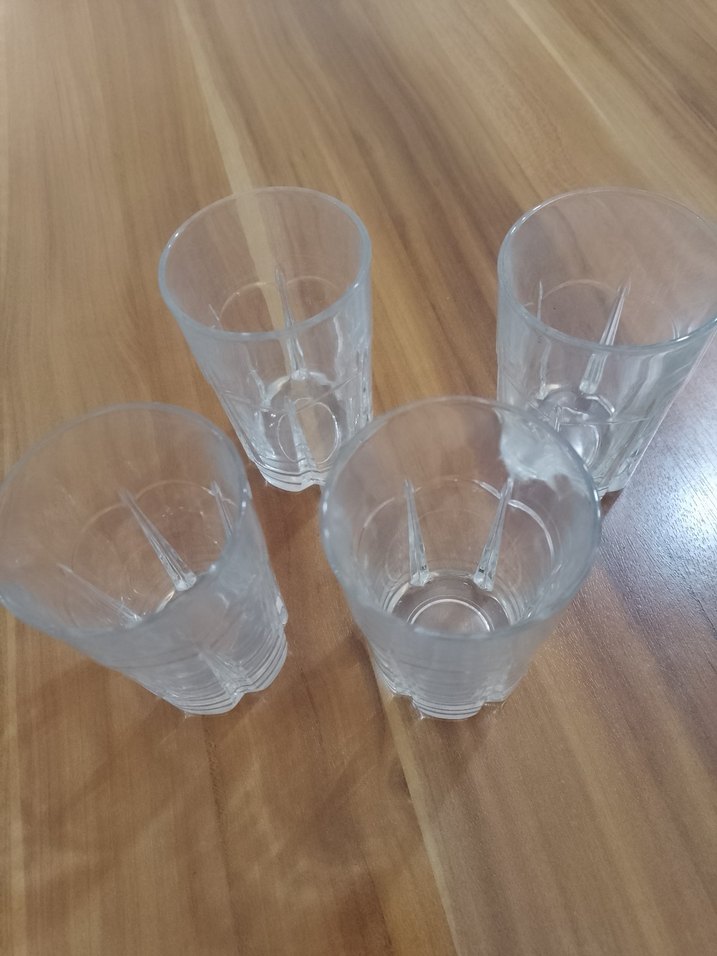 Şeffaf Su Bardağı Seti - Görsel 4