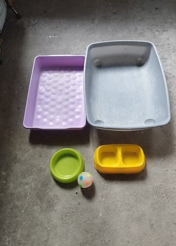 kedi minderi kum mama su kabı - Görsel 2