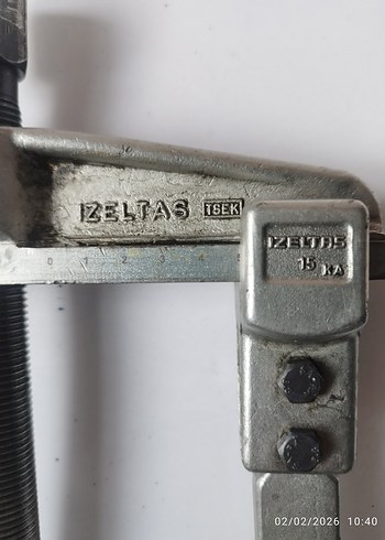 izeltaş 16/15 iki kollu çektirme - Görsel 2