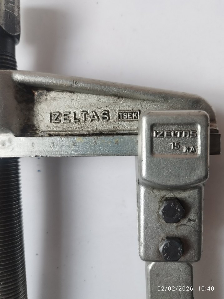 izeltaş 16/15 iki kollu çektirme - Görsel 2