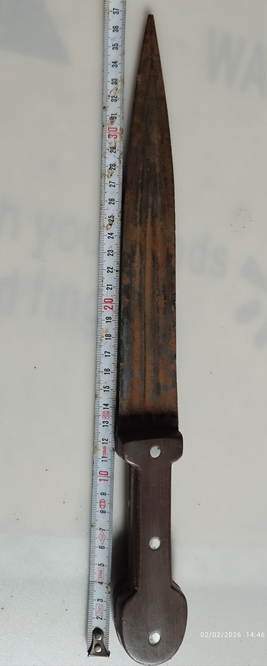 Koyu Kahverengi hançer - Görsel 2