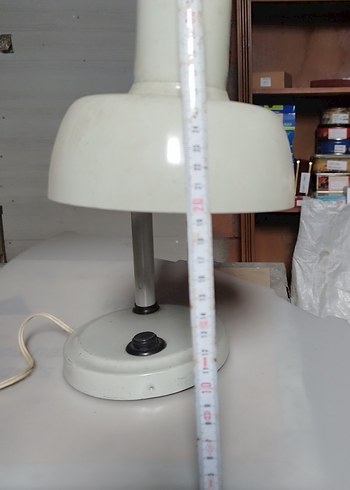 Beyaz Esnek Gövdeli Masa Lambası - Görsel 2