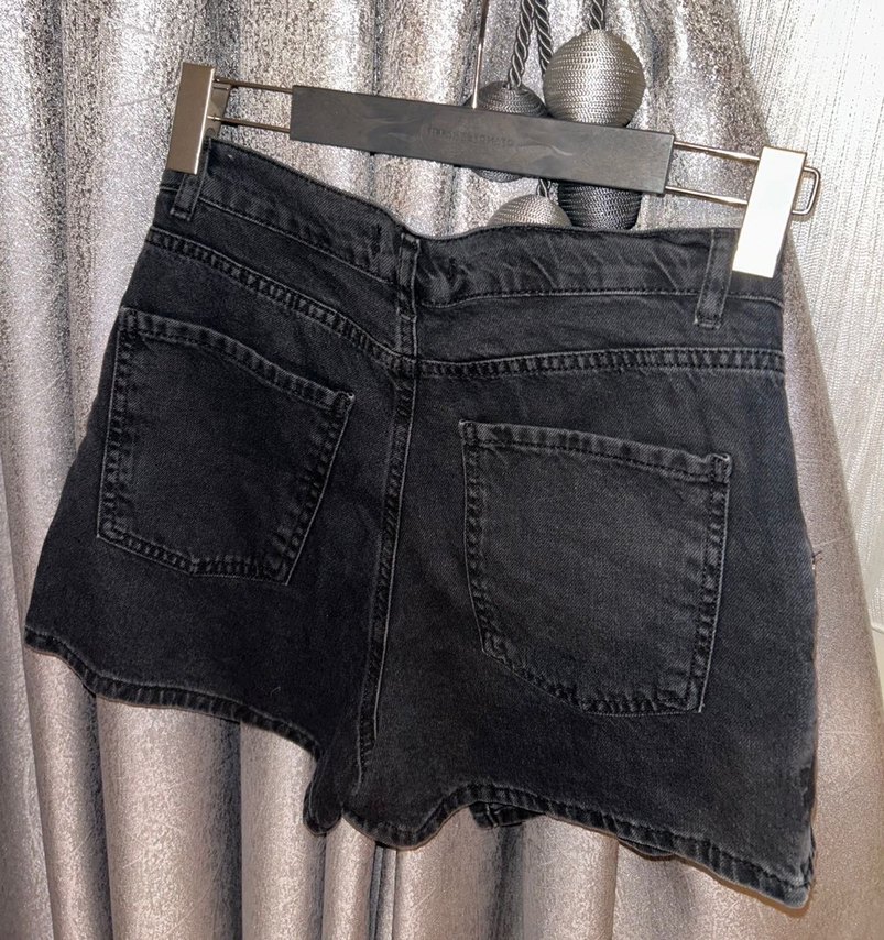 Mini Denim Şort - Görsel 3