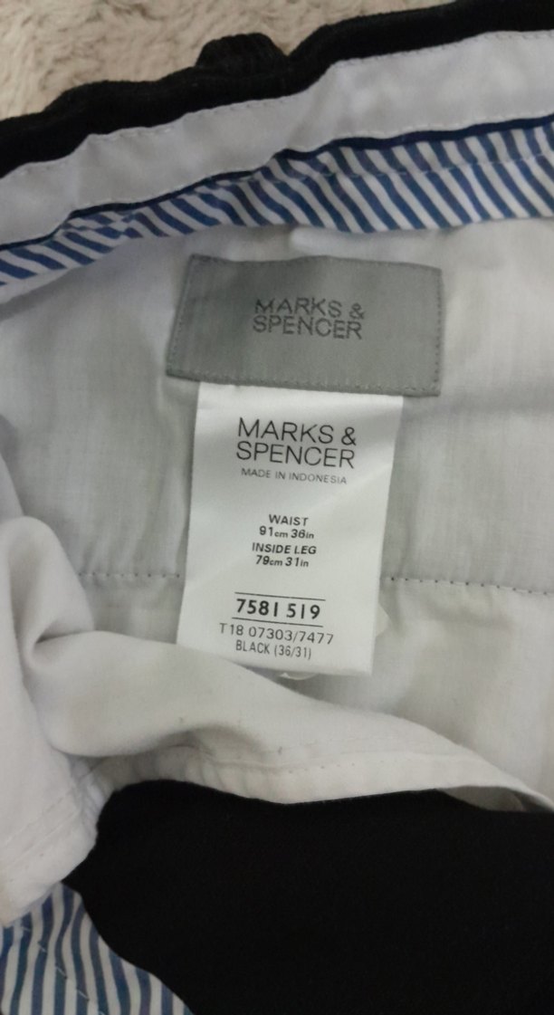 Siyah Kadife Erkek Pantolon - Görsel 2