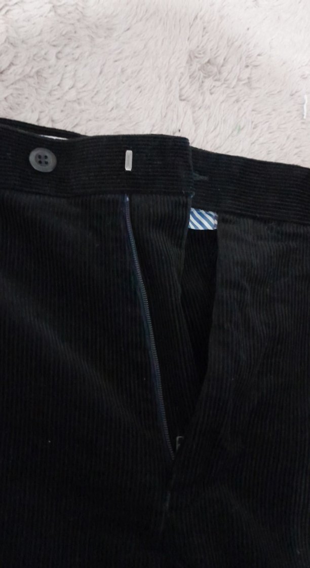 Siyah Kadife Erkek Pantolon - Görsel 3