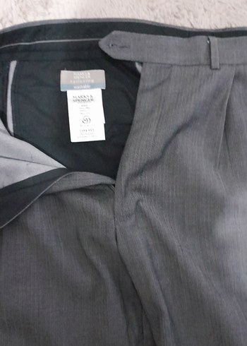 Gri Regular Fit Erkek Ofis Pantolonu - Görsel 3