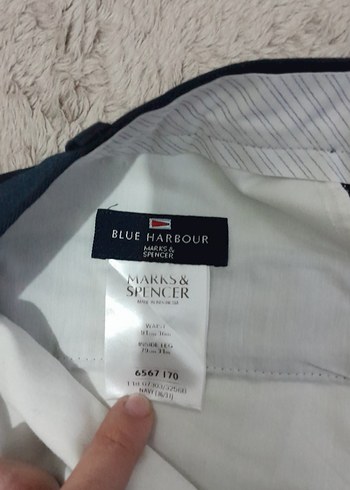 Lacivert Erkek Kumaş Pantolon - Görsel 2