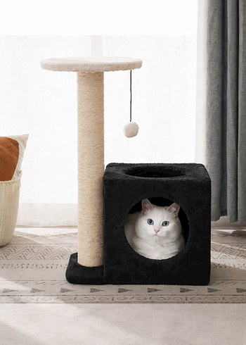 Mavi Kedi Tırmalama ve Oyun Evi - Görsel 4