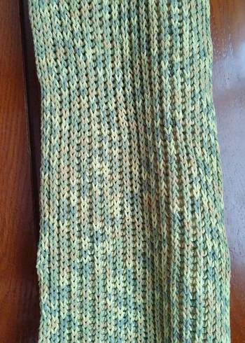 yesil atkı  kadin - Görsel 2