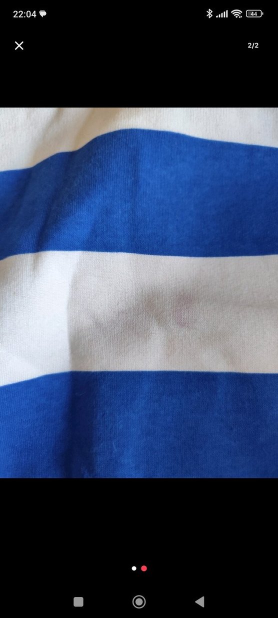 Mavi Kapüşonlu Kolsuz Örgü Kazak - Görsel 2