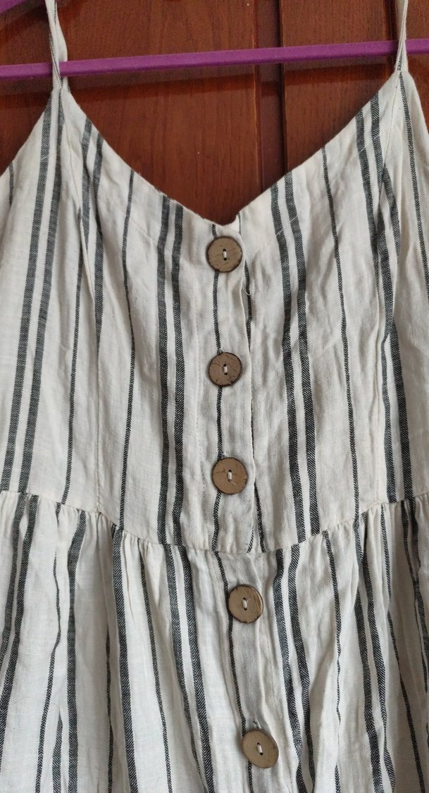 keten kadın elbise - Görsel 2