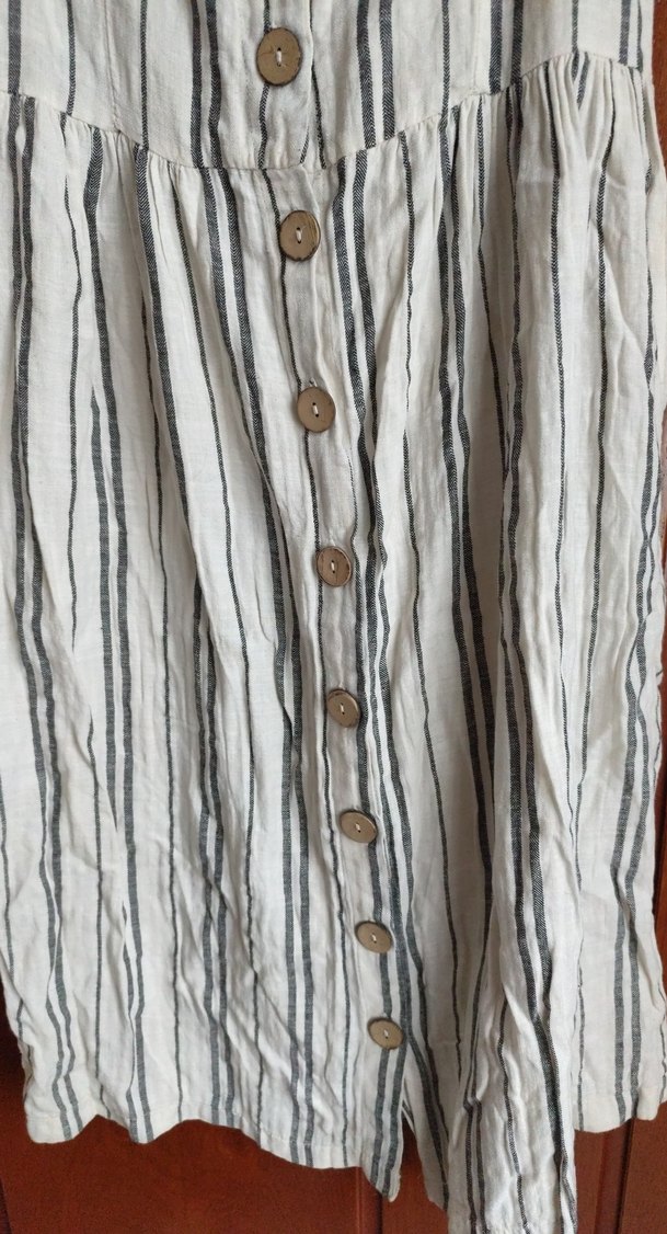 keten kadın elbise - Görsel 3