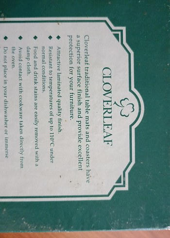 Yeşil Temalı Koyu Renkli fincan altlığı - Görsel 8