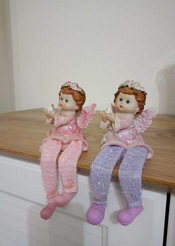 Pembe Pastel Melek Figürleri - Görsel 2