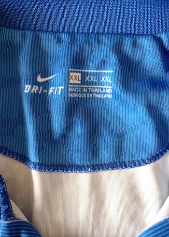 Mavi Kısa Kollu Polo Yaka Erkek Spor Tişört - Görsel 3