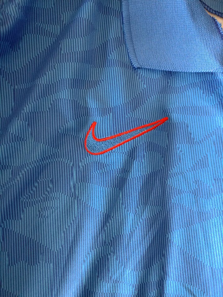 Mavi Kısa Kollu Polo Yaka Erkek Spor Tişört - Görsel 4