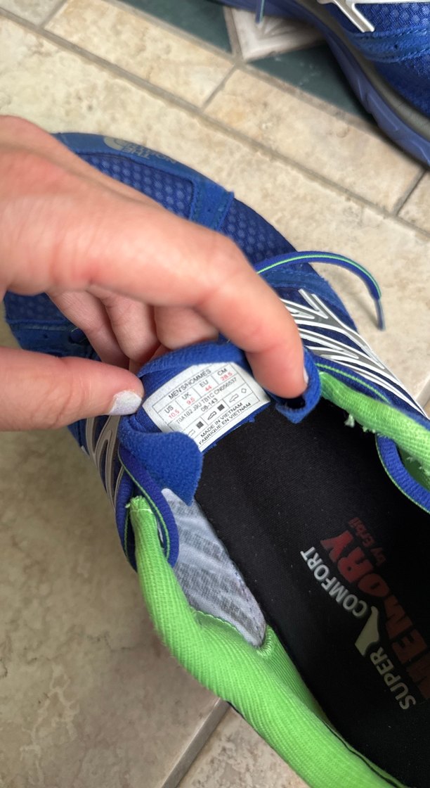 Mavi Erkek Koşu Ayakkabısı Velcro Detaylı - Görsel 2