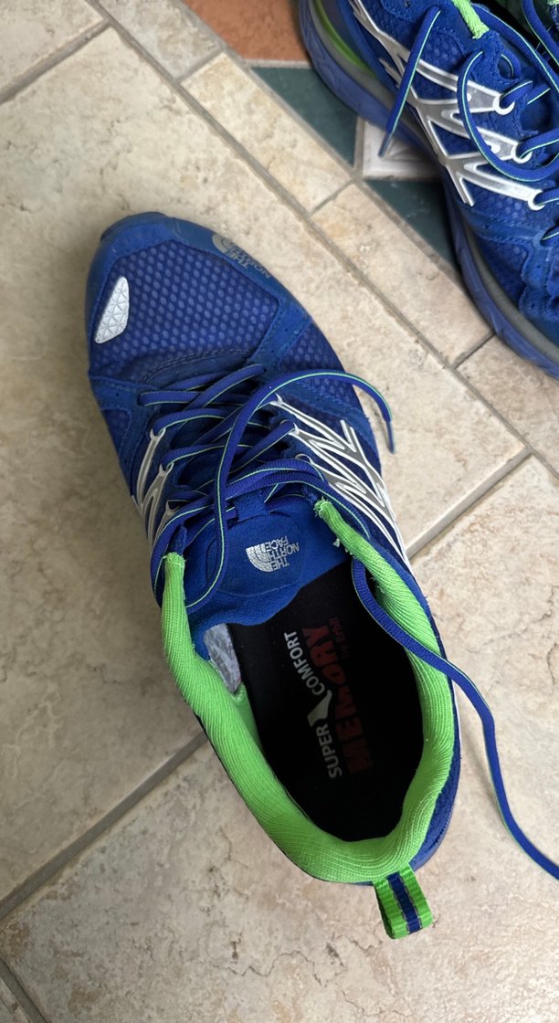 Mavi Erkek Koşu Ayakkabısı Velcro Detaylı - Görsel 3