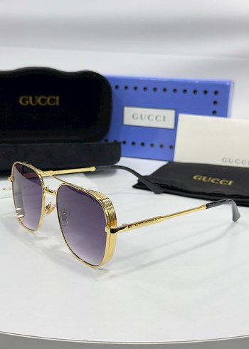 Gucci Klasik Altın Tokalı  Güneş Gözlüğü - Görsel 3