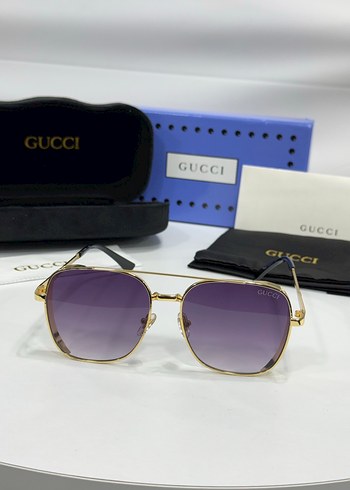 Gucci Klasik Altın Tokalı  Güneş Gözlüğü - Görsel 2